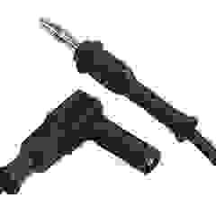 PJP 2042 20A PVC 4mm Plug to 4mm Right-Angle Plug Lead